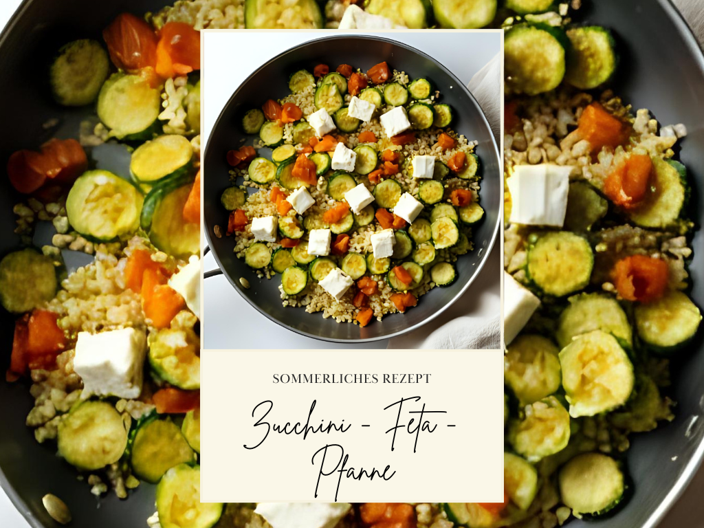 Zucchini - Feta - Pfanne